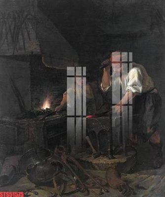 File tranh PSD Tranh sơn dầu phương tây tổng hợp STS51575 chất lượng cao