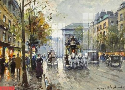 Download file gốc Tranh sơn dầu phương tây tổng hợp STS5163 (in mica) trong suốt