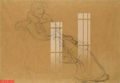 Download file Tranh sơn dầu phương tây tổng hợp STS51697 (gốc) in mica đèn LED