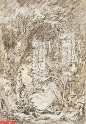 Download file Tranh sơn dầu phương tây tổng hợp STS51789 (gốc) cho xưởng in