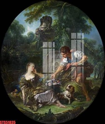 File ảnh gốc Tranh sơn dầu phương tây tổng hợp STS51835 không vỡ nét