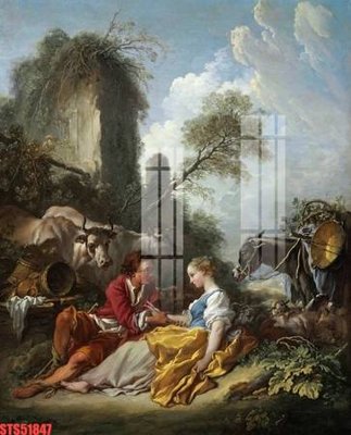 File PSD Tranh sơn dầu phương tây tổng hợp STS51847 (gốc) cho in quảng cáo