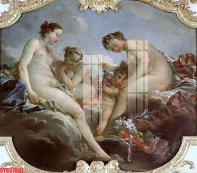 File PSD Tranh sơn dầu phương tây tổng hợp STS51941 (bản gốc) đã tách nền