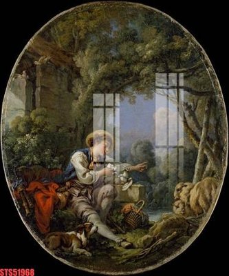 File in lụa Tranh sơn dầu phương tây tổng hợp STS51968 (phong cảnh) Tranh sơn dầu phương tây tổng hợp STS51968