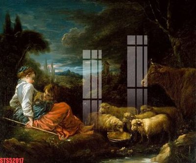 Download file tranh PSD Tranh sơn dầu phương tây tổng hợp STS52017 để chỉnh sửa