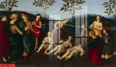 File gốc Tranh sơn dầu phương tây tổng hợp STS52088 (phong cách) châu Âu