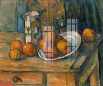 File in mica Tranh sơn dầu phương tây tổng hợp STS52435 (bản gốc) làm vách ngăn