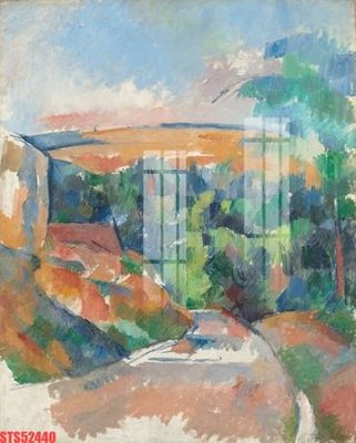 File gốc Tranh sơn dầu phương tây tổng hợp STS52440 (chuẩn màu) cho in offset