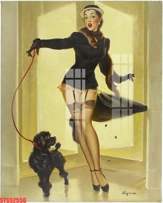 File ảnh Tranh sơn dầu phương tây tổng hợp STS52556 (gốc) in standee