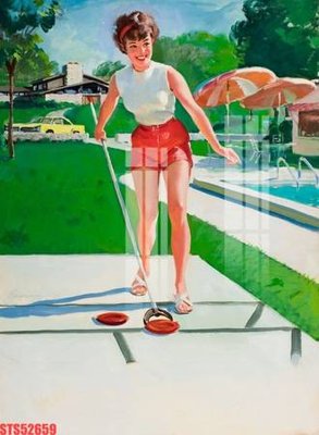 File gốc Tranh sơn dầu phương tây tổng hợp STS52659 (in tráng gương) nghệ thuật