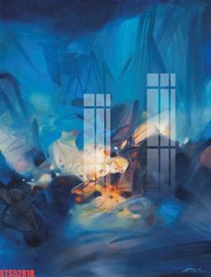 File in mica Tranh sơn dầu phương tây tổng hợp STS52818 (bản gốc) siêu trong