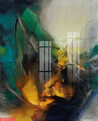 File tranh Tranh sơn dầu phương tây tổng hợp STS52820 (bản gốc) in lụa 5D