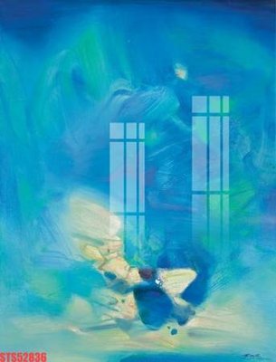 File gốc Tranh sơn dầu phương tây tổng hợp STS52836 (in tráng gương) hiện đại