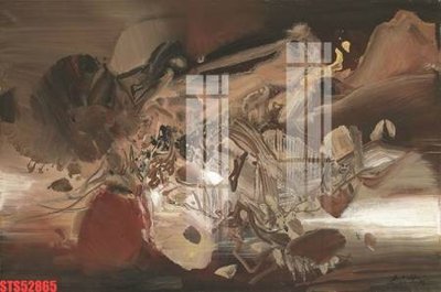 File gốc Tranh sơn dầu phương tây tổng hợp STS52865 (in mica) làm quà tặng