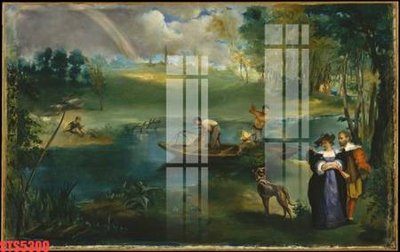 File gốc Tranh sơn dầu phương tây tổng hợp STS5309 (vector) cho in ấn