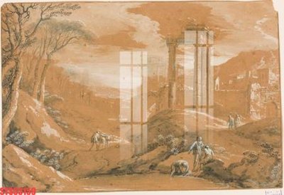 Download file Tranh sơn dầu phương tây tổng hợp STS53159 (gốc) in mica bàn thờ