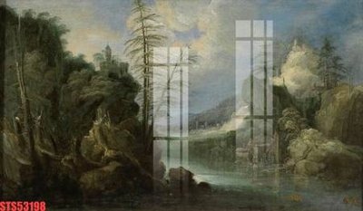 File tranh in trần Tranh sơn dầu phương tây tổng hợp STS53198 (ảnh gốc siêu nét)