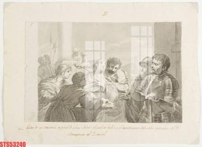 File gốc Tranh sơn dầu phương tây tổng hợp STS53240 (vector) cho in ấn