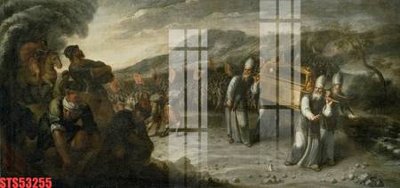 File PSD Tranh sơn dầu phương tây tổng hợp STS53255 (chất lượng in ấn)