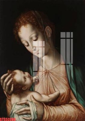 File ảnh Tranh sơn dầu phương tây tổng hợp STS53286 (gốc) in decal dán tường