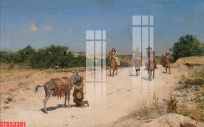 File gốc Tranh sơn dầu phương tây tổng hợp STS53301 (trang trí) phòng trẻ em