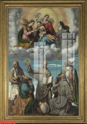 File tranh Tranh sơn dầu phương tây tổng hợp STS53315 (ảnh gốc) in trần 3D