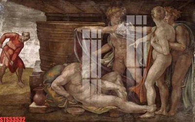 File tranh Tranh sơn dầu phương tây tổng hợp STS53532 (bản gốc) treo phòng ăn