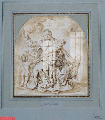 File gốc Tranh sơn dầu phương tây tổng hợp STS53615 (in lụa) họa tiết 3D