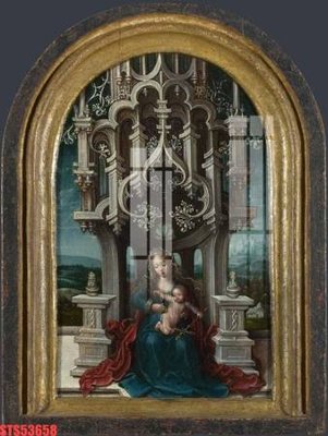 File tranh Tranh sơn dầu phương tây tổng hợp STS53658 (gốc) chủ đề trừu tượng