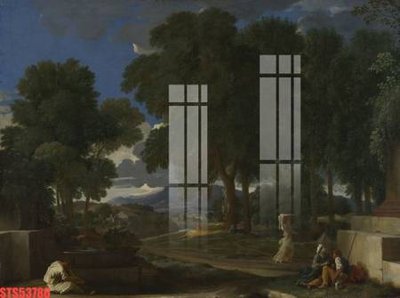 Download file gốc Tranh sơn dầu phương tây tổng hợp STS53786 (dùng cho in ấn)