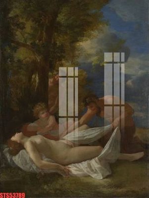 File gốc Tranh sơn dầu phương tây tổng hợp STS53789 (in tráng gương) nghệ thuật