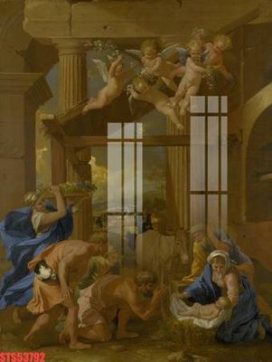 File in ấn chuyên nghiệp Tranh sơn dầu phương tây tổng hợp STS53792 (file gốc)