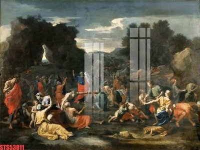 File tranh Tranh sơn dầu phương tây tổng hợp STS53811 (ảnh gốc) độc quyền