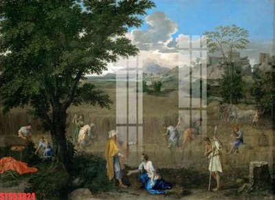 File tranh Tranh sơn dầu phương tây tổng hợp STS53824 (bản gốc) treo phòng ăn