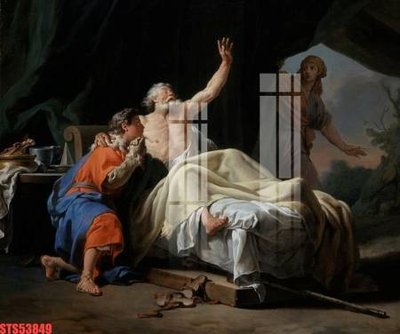 File tranh Tranh sơn dầu phương tây tổng hợp STS53849 (gốc) chủ đề động vật