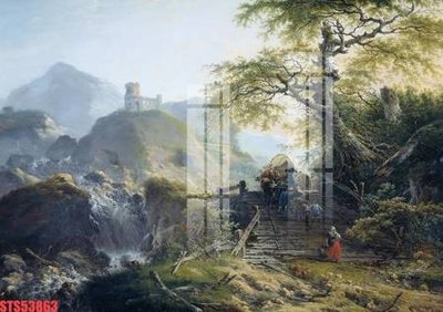 Tải file Tranh sơn dầu phương tây tổng hợp STS53863 (PSD) cho in ấn quảng cáo