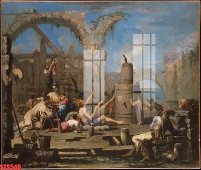 Download file tranh PSD Tranh sơn dầu phương tây tổng hợp STS540 để chỉnh sửa