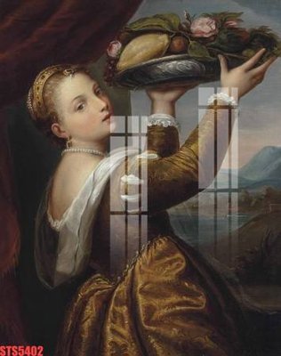 File gốc Tranh sơn dầu phương tây tổng hợp STS5402 (vector) cho in ấn