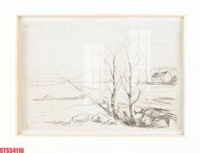 Hình ảnh file gốc in trần nhà Tranh sơn dầu phương tây tổng hợp STS54116