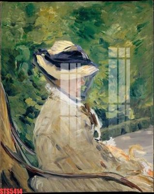 Download file gốc Tranh sơn dầu phương tây tổng hợp STS5414 (in lụa) hoa lá