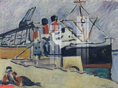 File in trần Tranh sơn dầu phương tây tổng hợp STS54172 (file gốc) hoa văn 3D