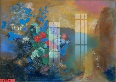 Chi tiết file gốc Tranh sơn dầu phương tây tổng hợp STS54209 (cho in tráng gương)