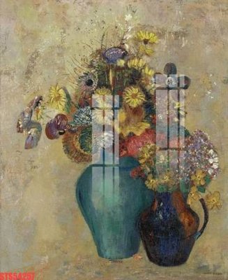 File tranh Tranh sơn dầu phương tây tổng hợp STS54257 (bản gốc) in lụa dán tường