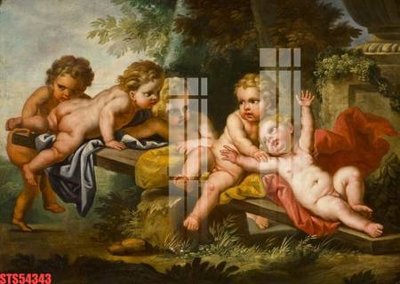 Tải file tranh gốc Tranh sơn dầu phương tây tổng hợp STS54343 chất lượng cao