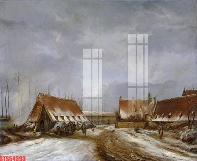 File in trần Tranh sơn dầu phương tây tổng hợp STS54393 (bản gốc 3D) sống động