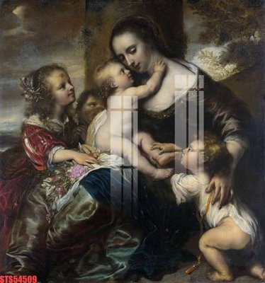 Tải file Tranh sơn dầu phương tây tổng hợp STS54509 (gốc) để in ấn ngay