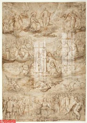 File in trần Tranh sơn dầu phương tây tổng hợp STS54548 (bản gốc 3D) sống động