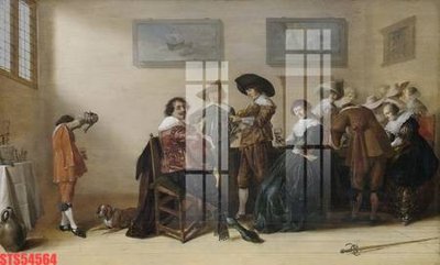 Tải file Tranh sơn dầu phương tây tổng hợp STS54564 (gốc) làm tranh trang trí