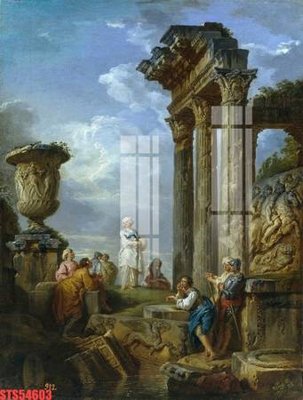 File gốc Tranh sơn dầu phương tây tổng hợp STS54603 (in lụa) tranh phong thủy