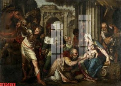 File tranh Tranh sơn dầu phương tây tổng hợp STS54628 (ảnh gốc) cho in ấn kỹ thuật số